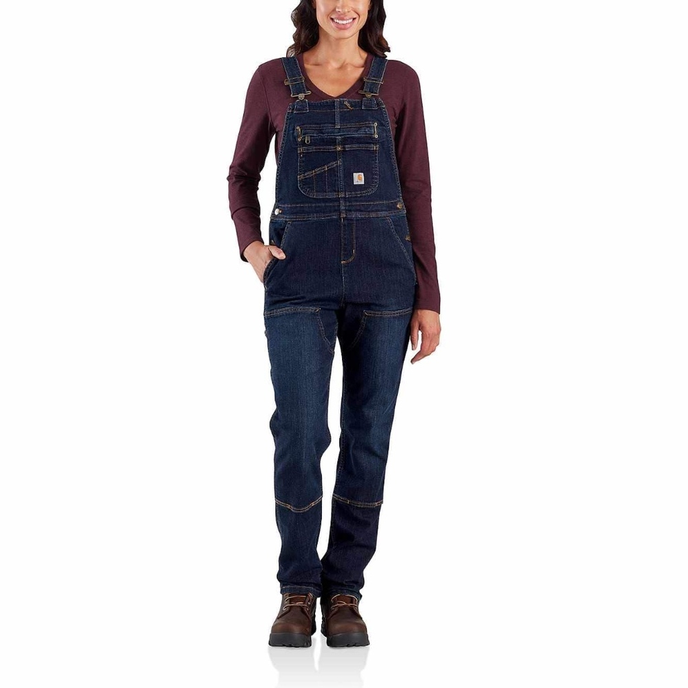 Carhartt DENIM DOUBLE-FRONT BIB OVERALL